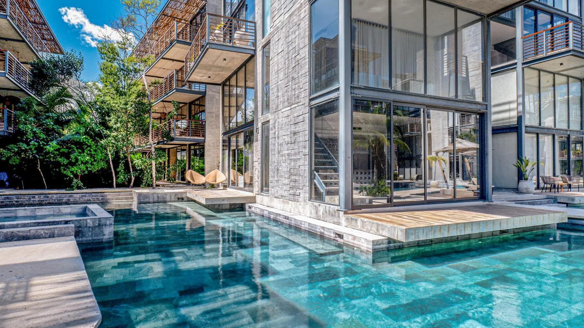 Luxury Penthouse - Jacuzzi, Gym, Pool, Sauna & Bbq Tulum Mexiko