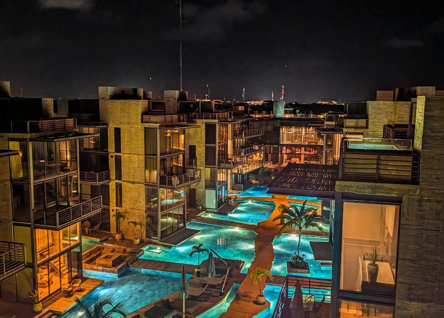 Lejlighed Luxury Penthouse - Jacuzzi, Gym, Pool, Sauna & Bbq Tulum