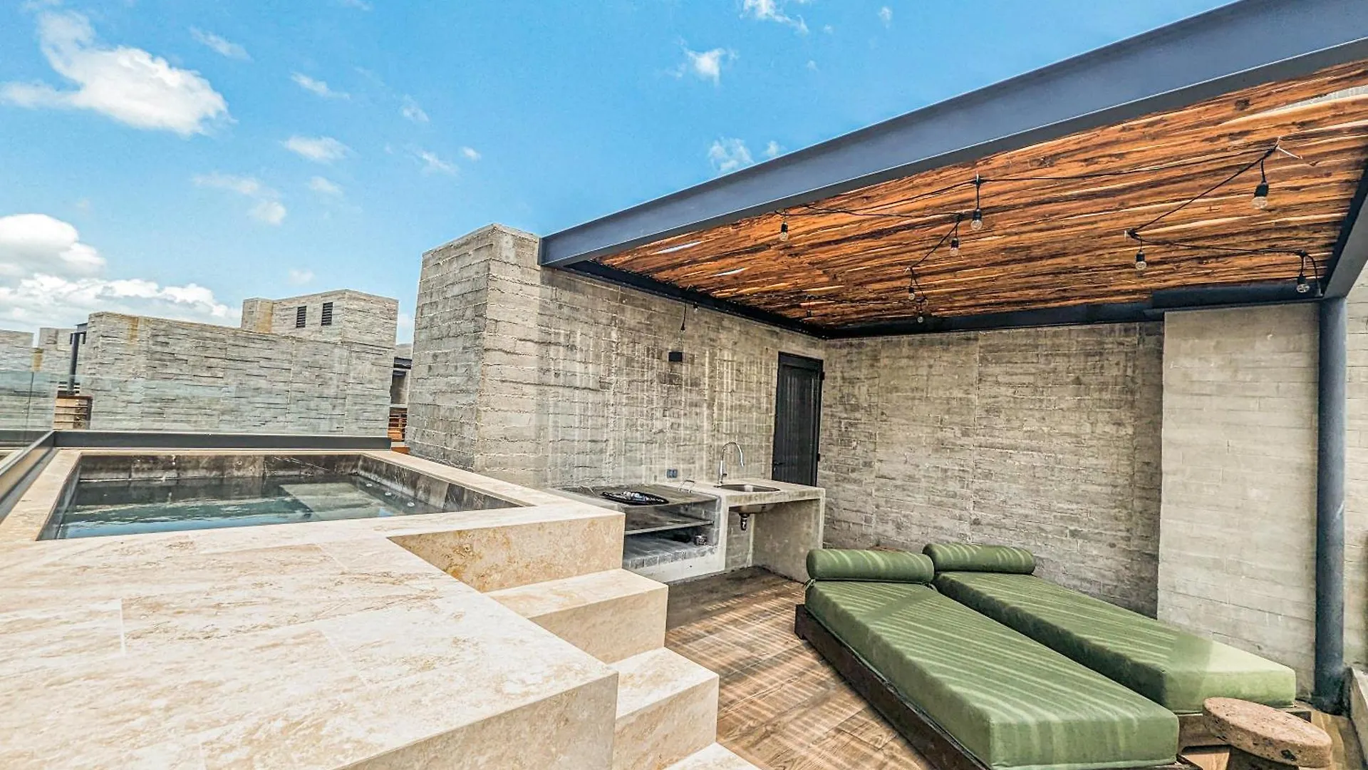 Apartman Luxury Penthouse - Jacuzzi, Gym, Pool, Sauna & Bbq Tulum Mexikó